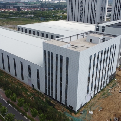 Structure préfabriquée en acier pour bâtiments industriels à plusieurs étages