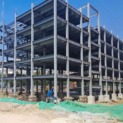 Bâtiment d'hôtel en acier préfabriqué à plusieurs étages antisysmique