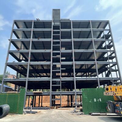 Multi-Story Modern Prefabricated Steel Structure Hotel