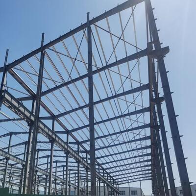 Structure en acier modulaire à assemblage rapide pour immeubles d'appartements hôteliers