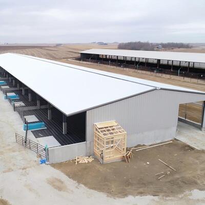Structure intégrée en acier de haute technologie