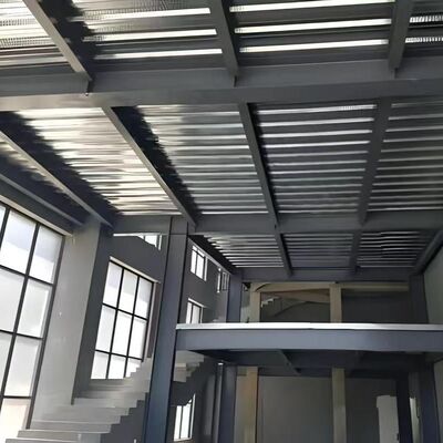 Bâtiment d'hôtel en acier préfabriqué peint pour les projets de villégiature