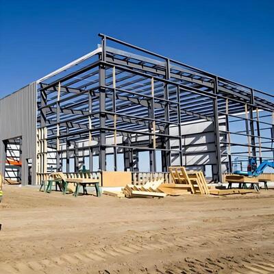 Garantie de qualité Structure en acier préfabriquée entrepôt relié par boulons à usage industriel ou de stockage