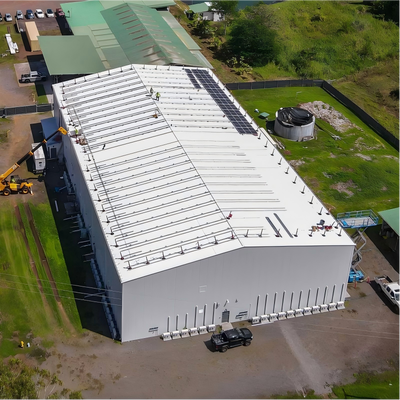 Conception libre entrepôt de structure en acier préfabriqué pour usine de production alimentaire