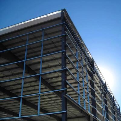 Bâtiment de bureaux en acier préfabriqué
