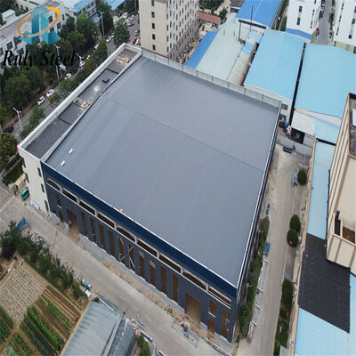 Entrepôt préfabriqué en acier personnalisable à grande portée avec bureau et atelier intégrés
