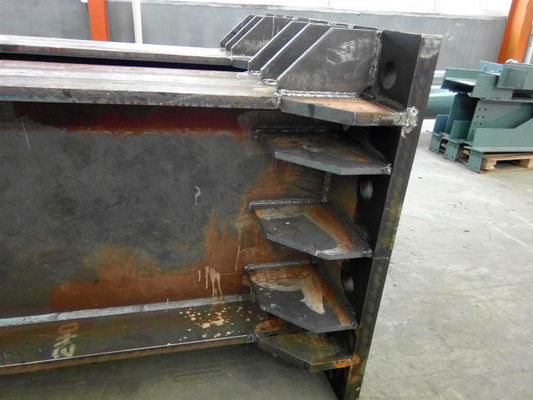 Poutres en acier de construction préfabriquées Q235B Q355B ASTM A36 Poutre en H
