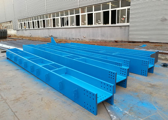 Poutres en acier de construction préfabriquées Q235B Q355B ASTM A36 Poutre en H