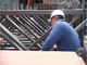 Fabrication de botte en métal de construction d'entrepôt de structure métallique de toit de botte