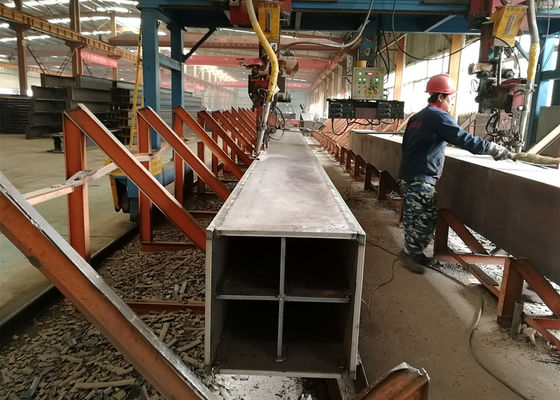 Fabricants de colonnes en acier en caisson Q235B Q355B ASTM A36 Poutres de charpente