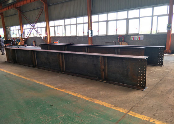Poutres en H en acier de construction soudé Q235B Q355B ASTM A36