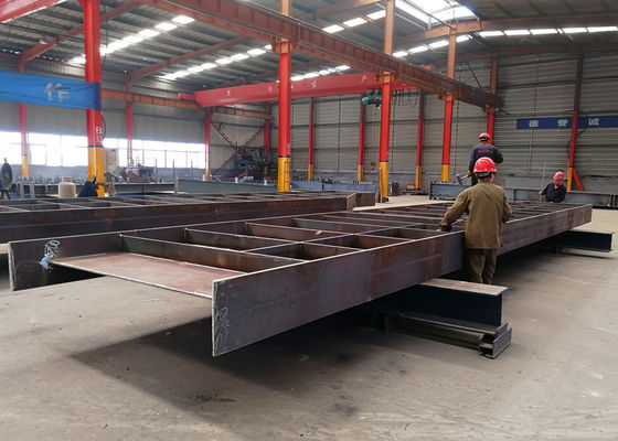 Poutres en H en acier de construction soudé Q235B Q355B ASTM A36