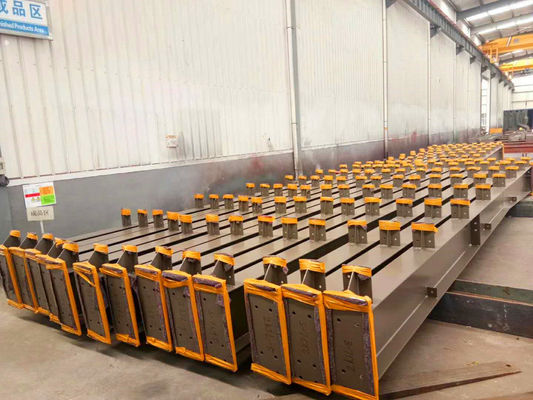 Poutre en acier en forme de H Q235B Q355B ASTM A36 Fabrication d'acier de construction