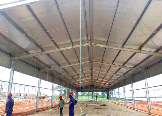 Entrepôt préfabriqué en acier galvanisé léger Q235B Q355B