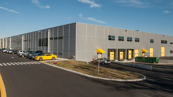Bâtiment d'atelier d'acier préfabriqué avec isolation en laine de roche