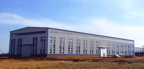 Entrepôt en acier de section H Prix réduit Construction de cadres préfabriqués pour le broyage