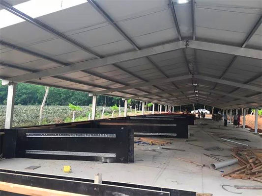 Entrepôt en acier de section H Prix réduit Construction de cadres préfabriqués pour le broyage