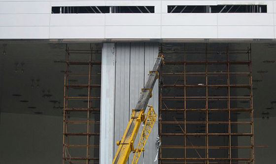 Structure en acier Hangar d'avion avec Q235B Q355B ASTM A36 acier