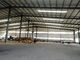 Les doubles bâtiments d'entrepôt de structure métallique d'extension d'envergure allument le cadre