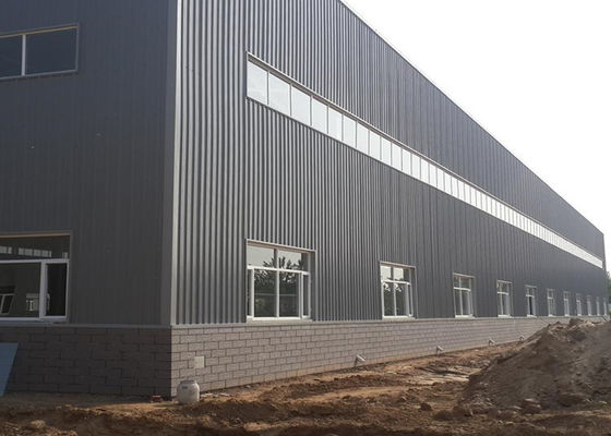 Fabrique industrielle durable Structure en acier Construction de bâtiments Atelier de métal préfabriqué