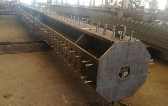 Poteau en croix préfabriqué en acier galvanisé à chaud