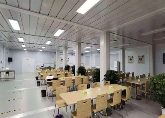 Maison de conteneurs préfabriqués galvanisés avec des murs en laine de verre