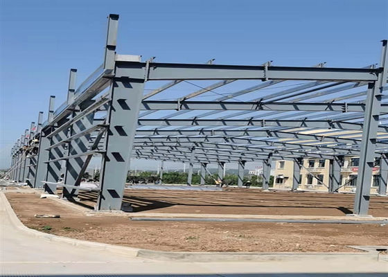 Entrepôt en acier préfabriqué 50Mx20M avec cadre galvanisé