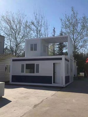 Container de café préfabriqué avec structure galvanisée