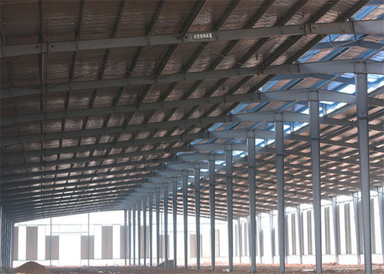 Bâtiment d'entrepôt en acier préfabriqué pour le stockage de pièces mécaniques