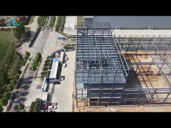 Entrepôt de structures en acier